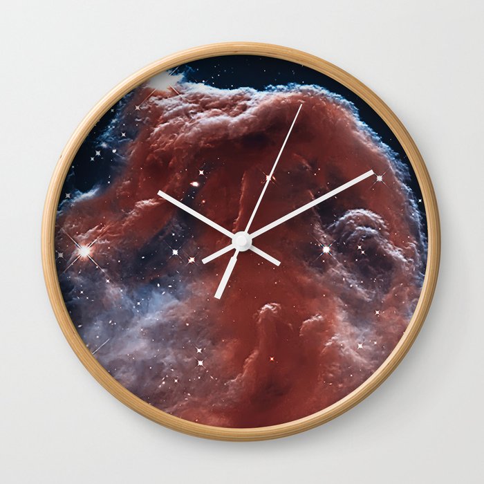 The Horsehead Nebula in the constellation of Orion (The Hunter) Wall Clock