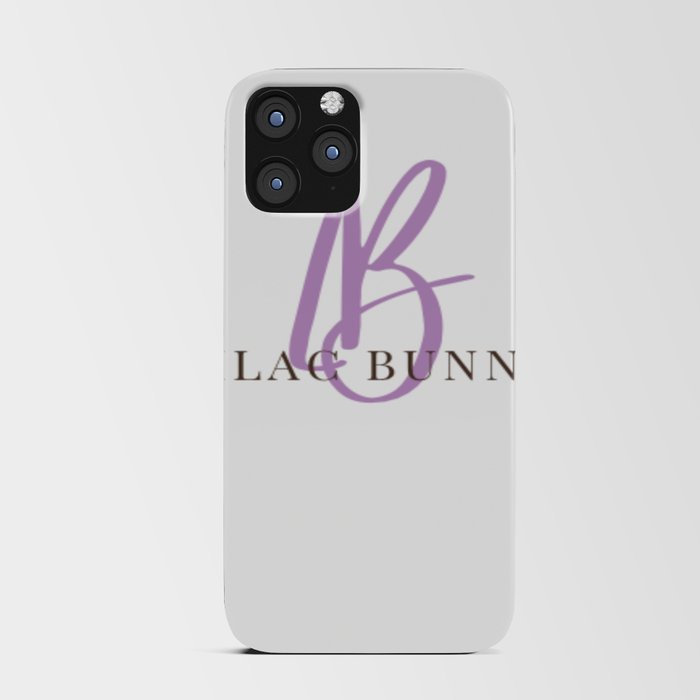 Lilac Bunny iPhone Card Case