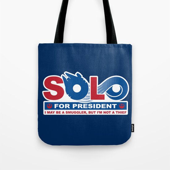 Solo for President Tote Bag