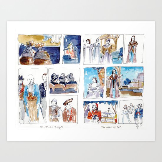 Lakeshore Light Opera Ruddigore 1 Art Print