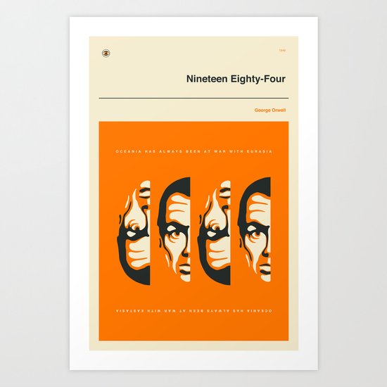 'Oceania has always been at war with Eurasia/Eastasia' Art Print