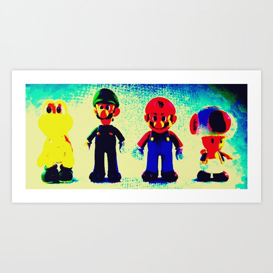 Super Mario Bros. Art Print
