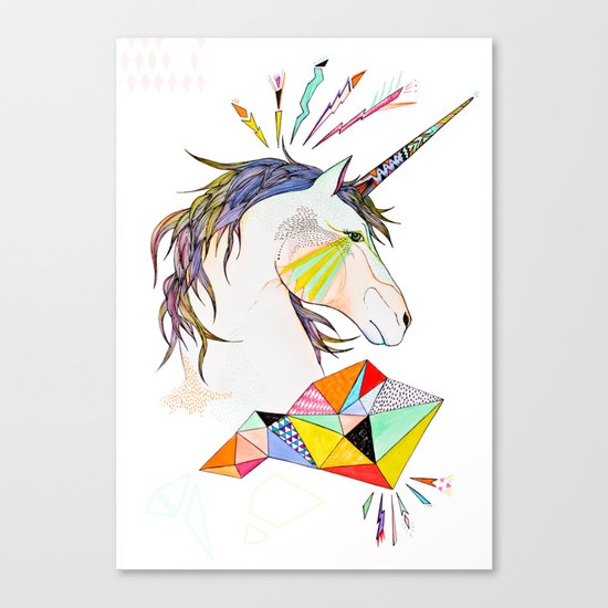 Unicorn Canvas Print