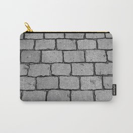 Cobblestone Street - Stone texture Carry-All Pouch | Abstract, Poetic, Photo, Architectural, Background, Brussels, Cobblestone Street, Street, Texture, City 