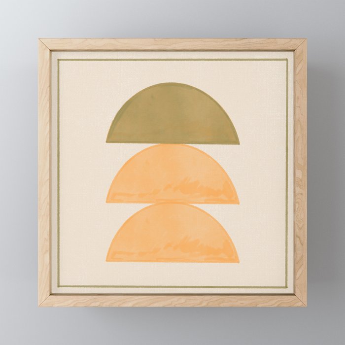 Abstract 02  Framed Mini Art Print