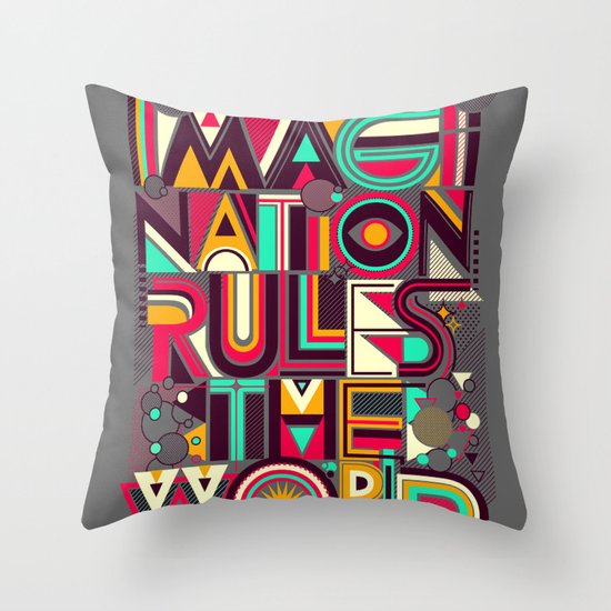 IMAGINATION Throw Pillow