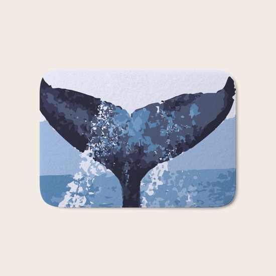 BlueWhale Bath Mat