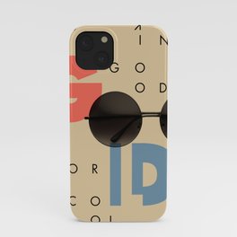 LOOKING GOOD OR COOL iPhone Case