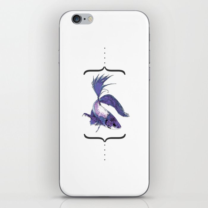 "betto" to fish iPhone Skin