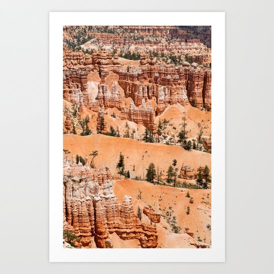 Hoodoos, Bryce Canyon Art Print