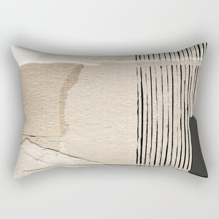 Paper Abstract Rectangular Pillow