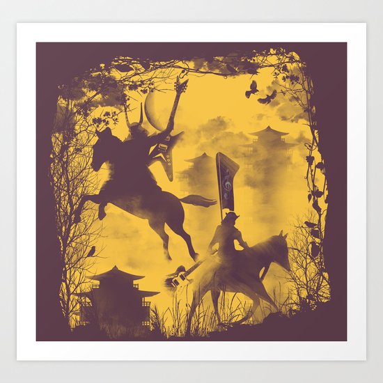 The Rock Metal Clan Art Print