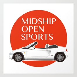 Midship Open Sports Art Print