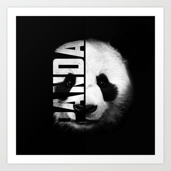 Panda Art Print