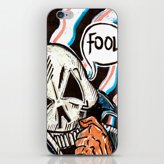skull foolery iPhone & iPod Skin