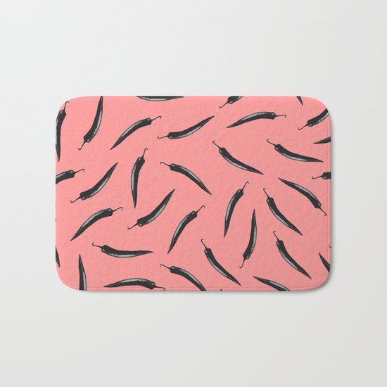 pepper pattern Bath Mat