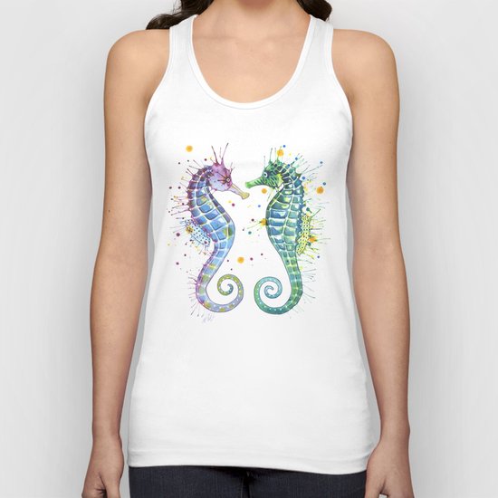 Seahorse Unisex Tank Top