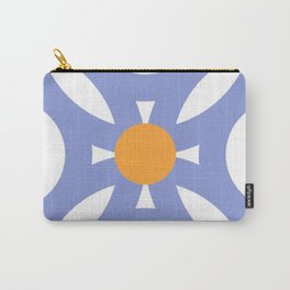 Blue Tile Carry-All Pouch | Beach, Allages, Office, Tile, Sisters, Doorm, Pattern, Classic, Sorority, Unisex 