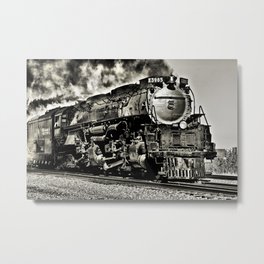 Union Pacific Steam Locomotive at Topeka Kansas Metal Print | High Iron, Steam Locomotive, Locomotive, Kansas, Union Pacific, Railroad, Steam, Topeka, Ks, Train 