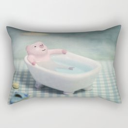 Hot Bath Rectangular Pillow