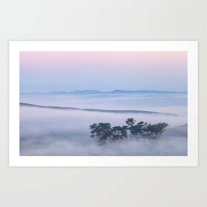 Above the Fog Art Print