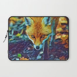 Fox Glare In Slumber Laptop Sleeve