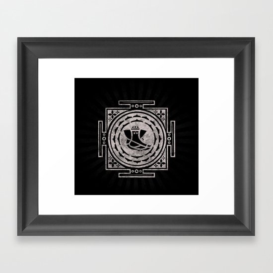 Ganesh Sun Framed Art Print