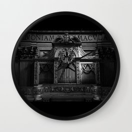 Church Organ Wall Clock