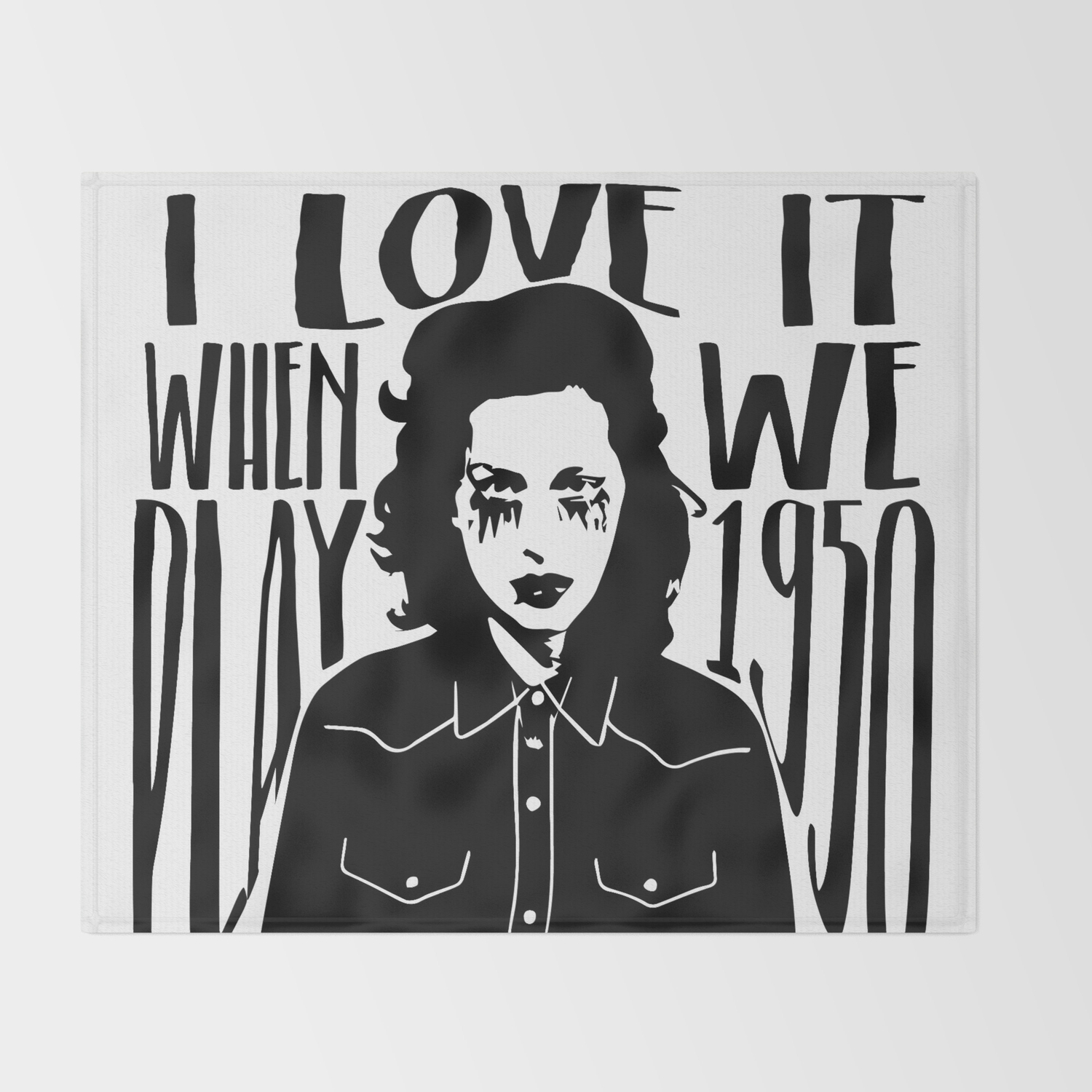 King Princess 1950 Quote Throw Blanket By Reverseredux Society6 On the day of the song, and visual, release, kp spoke to the line of best fit about the inspiration of the… king princess 1950 quote throw blanket by reverseredux