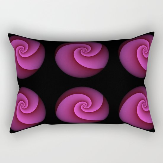 Fancy pink Rectangular Pillow