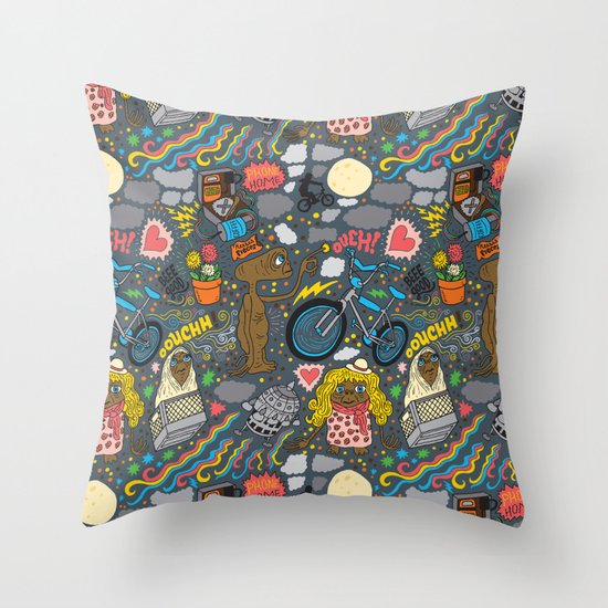 ET! Throw Pillow