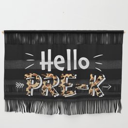 Hello Pre-K Back To School Wall Hanging