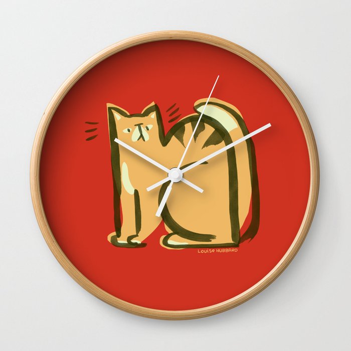 Meow Wall Clock