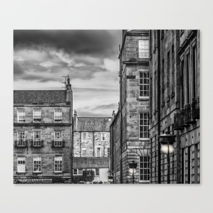 Nelson Street, Edinburgh New Town Canvas Print