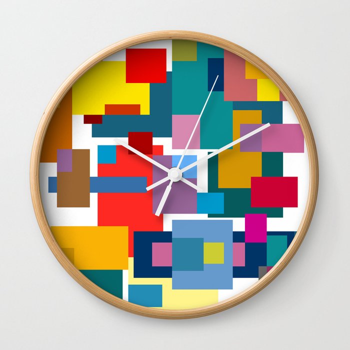 Klee #4 Wall Clock