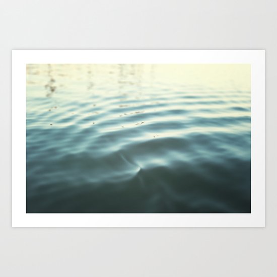 Water Ripple Art Print