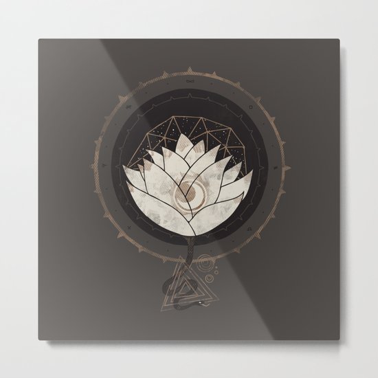 Lotus Metal Print