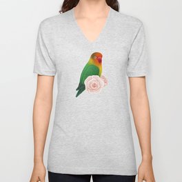 Fischer's Lovebird V Neck T Shirt