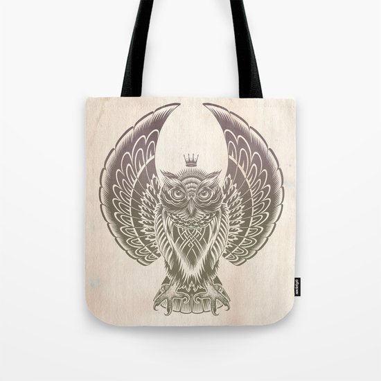 Silent Flight (Owl Wings) Tote Bag