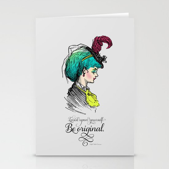 Be original. Stationery Cards