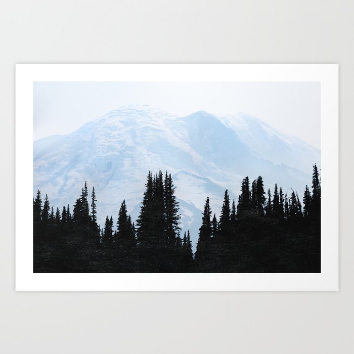 Mount Rainier Adventure - 101/365 Nature Photography Art Print
