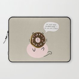 Donut worry Be happy Laptop Sleeve