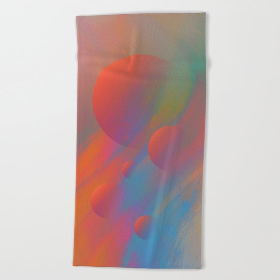 FRESHNESS OF SPRING Beach Towel