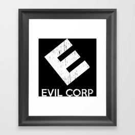 Evil Corp Framed Art Print