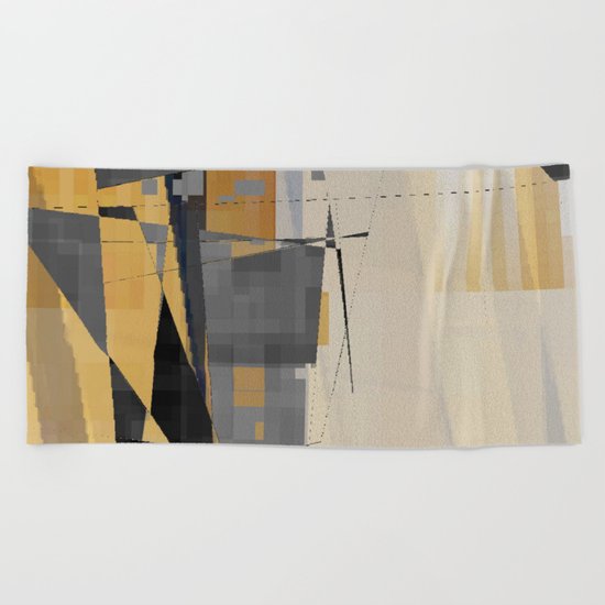 future tense Beach Towel