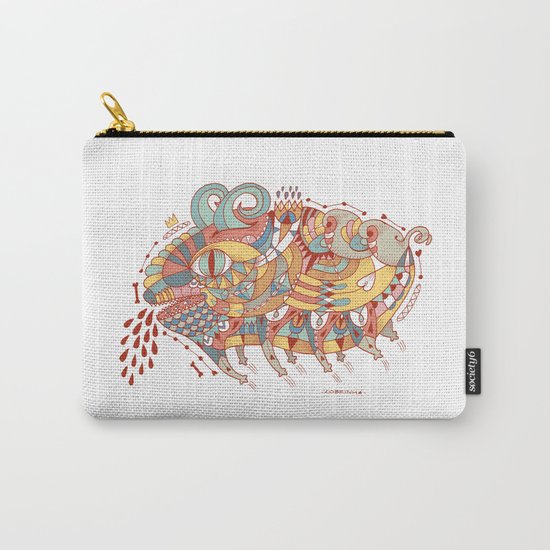 Goat Pig Monster Carry-All Pouch