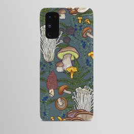 mushroom forest Android Case