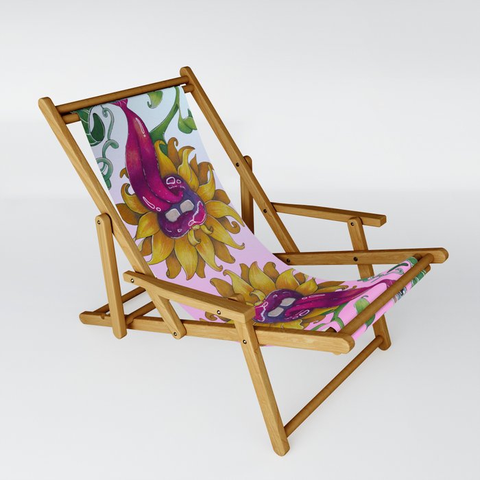 Sunflower Goddess Sling Chair