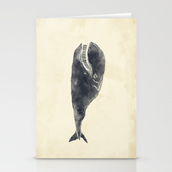 Whale Stationery Cards