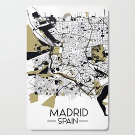 Madrid wall art Cutting Board